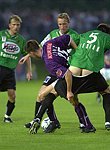 09.07.2002<br>Austria - Riedl/2:0(0:0)<br>LINZ Roland versucht LESIAK Andrzej seine Hose zu entwenden<br>68. Minute