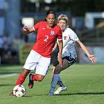 21.08.2010, Frauenfu�ball, WM, Qualifikation, Krems, Oesterreich, England<br><br><br><br>Copyright / www. sportfotos. at<br>Missongasse 21<br>A - 3500 Krems<br>zierlinger@sportfotos.at<br>www.sportfotos.at<br>Kremser Bank <br>BIC SPKDAT21XXX<br>IBAN AT392022800704000918<br>