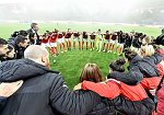 19.10.2017, Frauenfußball, Nationalteam, Testspiel, NV Arena, Niederlande, Oesterreich<br>Oesterreichs Ritual  vor Spielbeginn<br><br>Copyright / www. sportfotos. at<br>Missongasse 21<br>A - 3500 Krems<br>zierlinger@sportfotos.at<br>www.sportfotos.at<br>Kremser Bank <br>BIC SPKDAT21XXX<br>IBAN AT392022800704000918<br>
