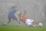 19.10.2017, Frauenfußball, Nationalteam, Testspiel, NV Arena, Niederlande, Oesterreich<br>VAN LUNTEREN Desiree, FEIERSINGER Laura<br><br>Copyright / www. sportfotos. at<br>Missongasse 21<br>A - 3500 Krems<br>zierlinger@sportfotos.at<br>www.sportfotos.at<br>Kremser Bank <br>BIC SPKDAT21XXX<br>IBAN AT392022800704000918<br>
