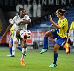 12.09.2018, Frauenfu�ball, Womans Champions League, NV Arena, SKN St. Poelten, Paris SG<br><br><br>Copyright / www. sportfotos. at<br>Missongasse 21<br>A - 3500 Krems<br>zierlinger@sportfotos.at<br>www.sportfotos.at<br>Kremser Bank <br>BIC SPKDAT21XXX<br>IBAN AT392022800704000918<br>