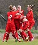 24.03.2016,  Rohrendorf, Fussball,  European Womens Under-17 Champioship 2016,  Elite Round,  sterreich,  Deutschland<br>Torjubel<br><br><br><br>Copyright DIENER / Zierlinger Karl<br>Marktgasse 3-7 / 4 / 5 / 21<br>A-1090 Wien<br>Telefax +43 1 955 32 35<br>Mobil +43 676 629 98 51<br>BA-CA<br>Bank Nr. 12000<br>Account Nr. 00712 223 783<br>e-mail: agentur@diener.at<br>Datenbank: www.diener.at