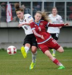 19.03.2016,  Rohrendorf, Fussball,  European Womens Under-17 Champioship 2016,  Elite Round,  sterreich,  Russland<br>KRUMBCK Lara, ZARUBINA Vareriya<br><br><br><br>Copyright DIENER / Zierlinger Karl<br>Marktgasse 3-7 / 4 / 5 / 21<br>A-1090 Wien<br>Telefax +43 1 955 32 35<br>Mobil +43 676 629 98 51<br>BA-CA<br>Bank Nr. 12000<br>Account Nr. 00712 223 783<br>e-mail: agentur@diener.at<br>Datenbank: www.diener.at