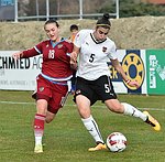 19.03.2016,  Rohrendorf, Fussball,  European Womens Under-17 Champioship 2016,  Elite Round,  sterreich,  Russland<br>GAVRILENKO Marina, KURZ Evelyn<br><br><br><br>Copyright DIENER / Zierlinger Karl<br>Marktgasse 3-7 / 4 / 5 / 21<br>A-1090 Wien<br>Telefax +43 1 955 32 35<br>Mobil +43 676 629 98 51<br>BA-CA<br>Bank Nr. 12000<br>Account Nr. 00712 223 783<br>e-mail: agentur@diener.at<br>Datenbank: www.diener.at