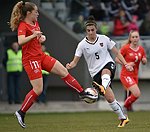 21.03.2016,  Rohrendorf, Fussball,  European Womens Under-17 Champioship 2016,  Elite Round,  sterreich,  Schweiz<br>RAUBER Annina, KURZ Evelyn<br><br><br><br>Copyright DIENER / Zierlinger Karl<br>Marktgasse 3-7 / 4 / 5 / 21<br>A-1090 Wien<br>Telefax +43 1 955 32 35<br>Mobil +43 676 629 98 51<br>BA-CA<br>Bank Nr. 12000<br>Account Nr. 00712 223 783<br>e-mail: agentur@diener.at<br>Datenbank: www.diener.at