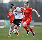 21.03.2016,  Rohrendorf, Fussball,  European Womens Under-17 Champioship 2016,  Elite Round,  sterreich,  Schweiz<br>KURZ Evelyn, RAUBER Annina<br><br><br><br>Copyright DIENER / Zierlinger Karl<br>Marktgasse 3-7 / 4 / 5 / 21<br>A-1090 Wien<br>Telefax +43 1 955 32 35<br>Mobil +43 676 629 98 51<br>BA-CA<br>Bank Nr. 12000<br>Account Nr. 00712 223 783<br>e-mail: agentur@diener.at<br>Datenbank: www.diener.at