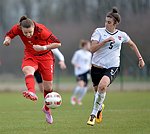 24.03.2016,  Rohrendorf, Fussball,  European Womens Under-17 Champioship 2016,  Elite Round,  sterreich,  Deutschland<br>PAWOLLEK Tanja, KURZ Evelyn<br><br><br><br>Copyright DIENER / Zierlinger Karl<br>Marktgasse 3-7 / 4 / 5 / 21<br>A-1090 Wien<br>Telefax +43 1 955 32 35<br>Mobil +43 676 629 98 51<br>BA-CA<br>Bank Nr. 12000<br>Account Nr. 00712 223 783<br>e-mail: agentur@diener.at<br>Datenbank: www.diener.at