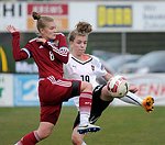 19.03.2016,  Rohrendorf, Fussball,  European Womens Under-17 Champioship 2016,  Elite Round,  sterreich,  Russland<br>KUZMINA Yana, SCHARNBOECK Jana<br><br><br><br>Copyright DIENER / Zierlinger Karl<br>Marktgasse 3-7 / 4 / 5 / 21<br>A-1090 Wien<br>Telefax +43 1 955 32 35<br>Mobil +43 676 629 98 51<br>BA-CA<br>Bank Nr. 12000<br>Account Nr. 00712 223 783<br>e-mail: agentur@diener.at<br>Datenbank: www.diener.at