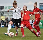 24.03.2016,  Rohrendorf, Fussball,  European Womens Under-17 Champioship 2016,  Elite Round,  sterreich,  Deutschland<br>WIENROITHER Laura, KLEINHERNE Sophia<br><br><br><br>Copyright DIENER / Zierlinger Karl<br>Marktgasse 3-7 / 4 / 5 / 21<br>A-1090 Wien<br>Telefax +43 1 955 32 35<br>Mobil +43 676 629 98 51<br>BA-CA<br>Bank Nr. 12000<br>Account Nr. 00712 223 783<br>e-mail: agentur@diener.at<br>Datenbank: www.diener.at