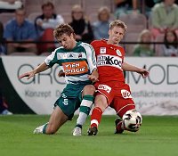20.08.2005<br>Rapid - Mattersburg/1:2 (0:0)<br>IVANSCHITZ Andreas (Rapid)<br>M�RZ Michael<br>45.(+2) Minute
