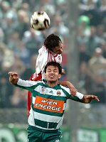 15.10.2005<br>Rapid - Salzburg/2:3 (1:0)<br>MARTINEZ Sebastian (Rapid)<br>PICHORNER J�rgen (Salzburg)<br>69. Minute