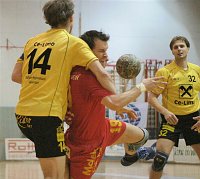 24.10.2003<br>Krems - G�nserndorf/ 25:22 (10:13)<br>LACHMANN Patrick<br>GR�N Christian (14), LEUTNER Michael