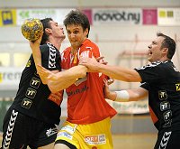 26.04.2009<br>UHK Krems - HIT Innsbruck 29:28 (19:15)<br>PESIC Milos, BELAS Ivica, SCHINAGL Thomas