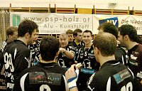 08.03.2009<br>UHK Krems - Bregenz/31:32 (12:13)<br>Auszeit Bregenz