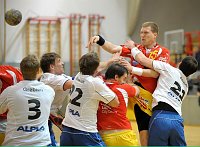 04.03.2009<br>UHK Krems - HC Hard/27:27 (13:10)<br>GREBIEN Christian, VALKOVSKIS Margots, WLEKLAK Damian, THAQI Ibish, VIZVARY Kristof, KNAUTH Michael