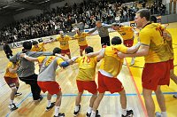 15.03.2010<br>UHK Krems - AonFivers/31:31 (18:16)<br>zu frher Jubel