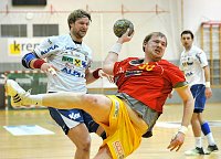 27.02.2010<br>UHK Krems - HC Hard/30:29 (15:13)<br>GREBIEN Christian, LINT Werner, Entscheidungstor in der letzten Minute