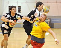 05.12.2009<br>UHK Krems - ULZ Schwaz/34:25 (17:12)<br>HOFLEHNER Julius, ZANGERL Philip, LINT Werner