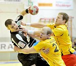 09.04.2011<br>ULZ Schwaz- UHK Krems/25:24 (11:14)<br>ANDRIUSKA Mindaugas, SCHMOELZ Johann, VIZVARY Kristof
