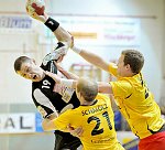 09.04.2011<br>ULZ Schwaz- UHK Krems/25:24 (11:14)<br>ANDRIUSKA Mindaugas, SCHMOELZ Johann, VIZVARY Kristof