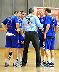 26.03.2011<br>UHK Krems - HC Linz/28:27 (19:11)<br>Mijailovic organisiert kurz vor Spielende ein Privat Timeout <br>KRNJAJAC Slavko, STACHELBERGER Andreas, MIJAILOVIC Nenad, LOVRINOVIC Ilija, SCHNEIDER Uw