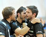 08.05.2011<br>UHK Krems - Bregenz/28:31 (15:18)<br>KLOPCIC Marian, MAYER Lucas, TYRNER Bjoern<br>