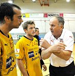 23.10.2010<br>UHK Krems - HC Linz/33:31 (19:20)<br>BOZSO Andras, VISY Norbert, SZILAGYI  Istvan<br>