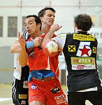 06.10.2010<br>UHK Krems - AonFivers/40:32 (19:12)<br>BOZSO Andras, KOLAR Markus, EDELMUELLER Christoph