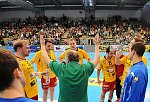 20.04.2013, Krems, Handball, Handball Liga Austria, HLA, MPO, UHK Krems, Bregenz,<br>Auszeit Krems<br><br><br>Copyright DIENER / Karl Zierlinger<br>Marktgasse 3-7 / 4 / 5 / 21<br>A-1090 Wien<br>Telefax +43 1 955 32 35<br>Mobil +43 676 629 98 51<br>BA-CA<br>Bank Nr. 12000<br>Account Nr. 00712 223 783<br>e-mail: agentur@diener.at<br>Datenbank: www.diener.at