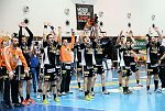 14.04.2013, Krems, Handball, OEHB Cup, Final Four der Herren, Finale, Fivers WAT Margareten - HC Hard,<br>Jubel der Fivers<br><br>Copyright DIENER / Zierlinger Karl<br>Marktgasse 3-7 / 4 / 5 / 21<br>A-1090 Wien<br>Telefax +43 1 955 32 35<br>Mobil +43 676 629 98 51<br>BA-CA<br>Bank Nr. 12000<br>Account Nr. 00712 223 783<br>e-mail: agentur@diener.at<br>Datenbank: www.diener.at