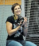 26.10.2012, Krems, Handball, Handball Liga Austria, HLA, GD, UHK Krems - Fivers WAT Margareten,<br>Fotografin<br><br>Copyright DIENER / Zierlinger Karl<br>Marktgasse 3-7 / 4 / 5 / 21<br>A-1090 Wien<br>Telefax +43 1 955 32 35<br>Mobil +43 676 629 98 51<br>BA-CA<br>Bank Nr. 12000<br>Account Nr. 00712 223 783<br>e-mail: agentur@diener.at<br>Datenbank: www.diener.at