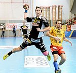 26.10.2012, Krems, Handball, Handball Liga Austria, HLA, GD, UHK Krems - Fivers WAT Margareten,<br>KOLAR Markus, CHALUPA Georg<br><br>Copyright DIENER / Zierlinger Karl<br>Marktgasse 3-7 / 4 / 5 / 21<br>A-1090 Wien<br>Telefax +43 1 955 32 35<br>Mobil +43 676 629 98 51<br>BA-CA<br>Bank Nr. 12000<br>Account Nr. 00712 223 783<br>e-mail: agentur@diener.at<br>Datenbank: www.diener.at