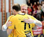 26.10.2012, Krems, Handball, Handball Liga Austria, HLA, GD, UHK Krems - Fivers WAT Margareten,<br>MITKOV Vlatko, LINT Werner<br><br>Copyright DIENER / Zierlinger Karl<br>Marktgasse 3-7 / 4 / 5 / 21<br>A-1090 Wien<br>Telefax +43 1 955 32 35<br>Mobil +43 676 629 98 51<br>BA-CA<br>Bank Nr. 12000<br>Account Nr. 00712 223 783<br>e-mail: agentur@diener.at<br>Datenbank: www.diener.at