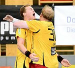 26.10.2012, Krems, Handball, Handball Liga Austria, HLA, GD, UHK Krems - Fivers WAT Margareten,<br>VIZVARY Kristof, LINT Werner<br><br>Copyright DIENER / Zierlinger Karl<br>Marktgasse 3-7 / 4 / 5 / 21<br>A-1090 Wien<br>Telefax +43 1 955 32 35<br>Mobil +43 676 629 98 51<br>BA-CA<br>Bank Nr. 12000<br>Account Nr. 00712 223 783<br>e-mail: agentur@diener.at<br>Datenbank: www.diener.at