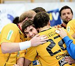 26.10.2012, Krems, Handball, Handball Liga Austria, HLA, GD, UHK Krems - Fivers WAT Margareten,<br>LINT Werner, SCHOPF Tobias, CHALUPA Georg<br><br>Copyright DIENER / Zierlinger Karl<br>Marktgasse 3-7 / 4 / 5 / 21<br>A-1090 Wien<br>Telefax +43 1 955 32 35<br>Mobil +43 676 629 98 51<br>BA-CA<br>Bank Nr. 12000<br>Account Nr. 00712 223 783<br>e-mail: agentur@diener.at<br>Datenbank: www.diener.at