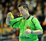 26.10.2012, Krems, Handball, Handball Liga Austria, HLA, GD, UHK Krems - Fivers WAT Margareten,<br>STAUDINGER Florian<br><br>Copyright DIENER / Zierlinger Karl<br>Marktgasse 3-7 / 4 / 5 / 21<br>A-1090 Wien<br>Telefax +43 1 955 32 35<br>Mobil +43 676 629 98 51<br>BA-CA<br>Bank Nr. 12000<br>Account Nr. 00712 223 783<br>e-mail: agentur@diener.at<br>Datenbank: www.diener.at