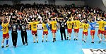 27.12.2012, Krems, Handball, Handball Liga Austria, HLA, GD, UHK Krems, HC Hard,<br>Jubel Krems<br><br><br>Copyright DIENER / Zierlinger Karl<br>Marktgasse 3-7 / 4 / 5 / 21<br>A-1090 Wien<br>Telefax +43 1 955 32 35<br>Mobil +43 676 629 98 51<br>BA-CA<br>Bank Nr. 12000<br>Account Nr. 00712 223 783<br>e-mail: agentur@diener.at<br>Datenbank: www.diener.at
