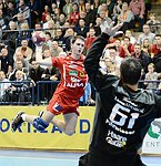 27.12.2012, Krems, Handball, Handball Liga Austria, HLA, GD, UHK Krems, HC Hard,<br>RASCHLE Luca, FILZWIESER Wolfgang<br><br><br>Copyright DIENER / Zierlinger Karl<br>Marktgasse 3-7 / 4 / 5 / 21<br>A-1090 Wien<br>Telefax +43 1 955 32 35<br>Mobil +43 676 629 98 51<br>BA-CA<br>Bank Nr. 12000<br>Account Nr. 00712 223 783<br>e-mail: agentur@diener.at<br>Datenbank: www.diener.at