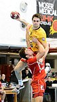 27.12.2012, Krems, Handball, Handball Liga Austria, HLA, GD, UHK Krems, HC Hard,<br>WUESTNER Frederic, BELAS Ivica<br><br><br>Copyright DIENER / Zierlinger Karl<br>Marktgasse 3-7 / 4 / 5 / 21<br>A-1090 Wien<br>Telefax +43 1 955 32 35<br>Mobil +43 676 629 98 51<br>BA-CA<br>Bank Nr. 12000<br>Account Nr. 00712 223 783<br>e-mail: agentur@diener.at<br>Datenbank: www.diener.at