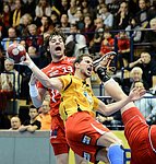 27.12.2012, Krems, Handball, Handball Liga Austria, HLA, GD, UHK Krems, HC Hard,<br>TANASCOVIC Marko, CHALUPA Georg<br><br><br><br>Copyright DIENER / Zierlinger Karl<br>Marktgasse 3-7 / 4 / 5 / 21<br>A-1090 Wien<br>Telefax +43 1 955 32 35<br>Mobil +43 676 629 98 51<br>BA-CA<br>Bank Nr. 12000<br>Account Nr. 00712 223 783<br>e-mail: agentur@diener.at<br>Datenbank: www.diener.at