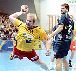 05.09.2012, Krems, Handball, Handball Liga Austria, <br>HLA, GD, UHK Krems - HIT Tirol,<br>LINT Werner, LALIC Mirko<br><br><br>Copyright DIENER / Zierlinger Karl<br>Marktgasse 3-7 / 4 / 5 / 21<br>A-1090 Wien<br>Telefax +43 1 955 32 35<br>Mobil +43 676 629 98 51<br>BA-CA<br>Bank Nr. 12000<br>Account Nr. 00712 223 783<br>e-mail: agentur@diener.at<br>Datenbank: www.diener.at