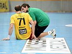05.09.2012, Krems, Handball, Handball Liga Austria, <br>HLA, GD, UHK Krems - HIT Tirol,<br>MITKOV Vlatko, HANKO Stefan<br><br><br>Copyright DIENER / Zierlinger Karl<br>Marktgasse 3-7 / 4 / 5 / 21<br>A-1090 Wien<br>Telefax +43 1 955 32 35<br>Mobil +43 676 629 98 51<br>BA-CA<br>Bank Nr. 12000<br>Account Nr. 00712 223 783<br>e-mail: agentur@diener.at<br>Datenbank: www.diener.at