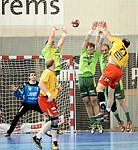 08.12.2012, Krems, Handball, Handball Liga Austria, <br>HLA, GD, UHK Krems, SG Westwien,<br>UVODIC Sandro,LINT Werner, WAGESREITER Markus, <br>WAGNER Leopold, FOELSER Patrick, MITKOV Vlatko<br><br>Copyright DIENER / Zierlinger Karl<br>Marktgasse 3-7 / 4 / 5 / 21<br>A-1090 Wien<br>Telefax +43 1 955 32 35<br>Mobil +43 676 629 98 51<br>BA-CA<br>Bank Nr. 12000<br>Account Nr. 00712 223 783<br>e-mail: agentur@diener.at<br>Datenbank: www.diener.at
