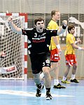 13.10.2012, Krems, Handball, Handball Liga Austria, HLA, GD, UHK Krems, ULZ Schwaz, <br>HOFLEHNER Julius, VIZVARY Kristof, SCHOPF Tobias<br><br><br>Copyright DIENER / Zierlinger Karl<br>Marktgasse 3-7 / 4 / 5 / 21<br>A-1090 Wien<br>Telefax +43 1 955 32 35<br>Mobil +43 676 629 98 51<br>BA-CA<br>Bank Nr. 12000<br>Account Nr. 00712 223 783<br>e-mail: agentur@diener.at<br>Datenbank: www.diener.at