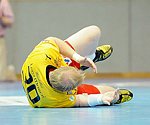 13.10.2012, Krems, Handball, Handball Liga Austria, HLA, GD, UHK Krems, ULZ Schwaz, <br>LINT Werner<br><br><br>Copyright DIENER / Zierlinger Karl<br>Marktgasse 3-7 / 4 / 5 / 21<br>A-1090 Wien<br>Telefax +43 1 955 32 35<br>Mobil +43 676 629 98 51<br>BA-CA<br>Bank Nr. 12000<br>Account Nr. 00712 223 783<br>e-mail: agentur@diener.at<br>Datenbank: www.diener.at