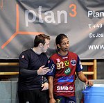 10.11.2012, Krems, Handball, Handball Liga Austria, HLA, GD, UHK Krems, Union Leoben<br>HURICH Thomas, SANTOS Raul<br><br><br>Copyright DIENER / Zierlinger Karl<br>Marktgasse 3-7 / 4 / 5 / 21<br>A-1090 Wien<br>Telefax +43 1 955 32 35<br>Mobil +43 676 629 98 51<br>BA-CA<br>Bank Nr. 12000<br>Account Nr. 00712 223 783<br>e-mail: agentur@diener.at<br>Datenbank: www.diener.at