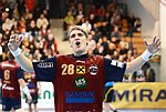 10.11.2012, Krems, Handball, Handball Liga Austria, HLA, GD, UHK Krems, Union Leoben<br>ZEINER Gerald<br><br><br>Copyright DIENER / Zierlinger Karl<br>Marktgasse 3-7 / 4 / 5 / 21<br>A-1090 Wien<br>Telefax +43 1 955 32 35<br>Mobil +43 676 629 98 51<br>BA-CA<br>Bank Nr. 12000<br>Account Nr. 00712 223 783<br>e-mail: agentur@diener.at<br>Datenbank: www.diener.at