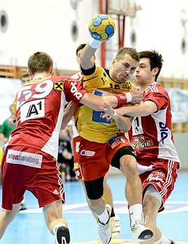 Handball, UHK Krems - Fivers WAT Margareten