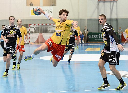 Handball, UHK Krems - Fivers WAT Margareten