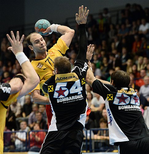 Handball, UHK Krems - Fivers WAT Margareten
